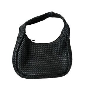 Genuine Leather Braided Bag